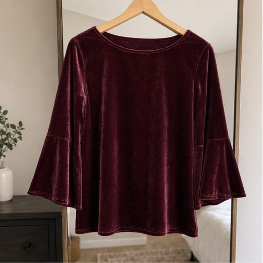 Black V Neck Top